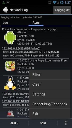 网络日志(Network Log)