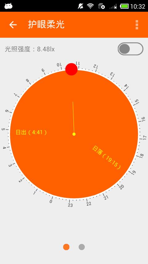 护眼柔光