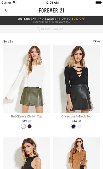 Forever 21  v3.0.0.31图5
