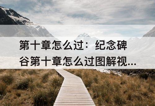 第十章怎么过：纪念碑谷第十章怎么过攻略