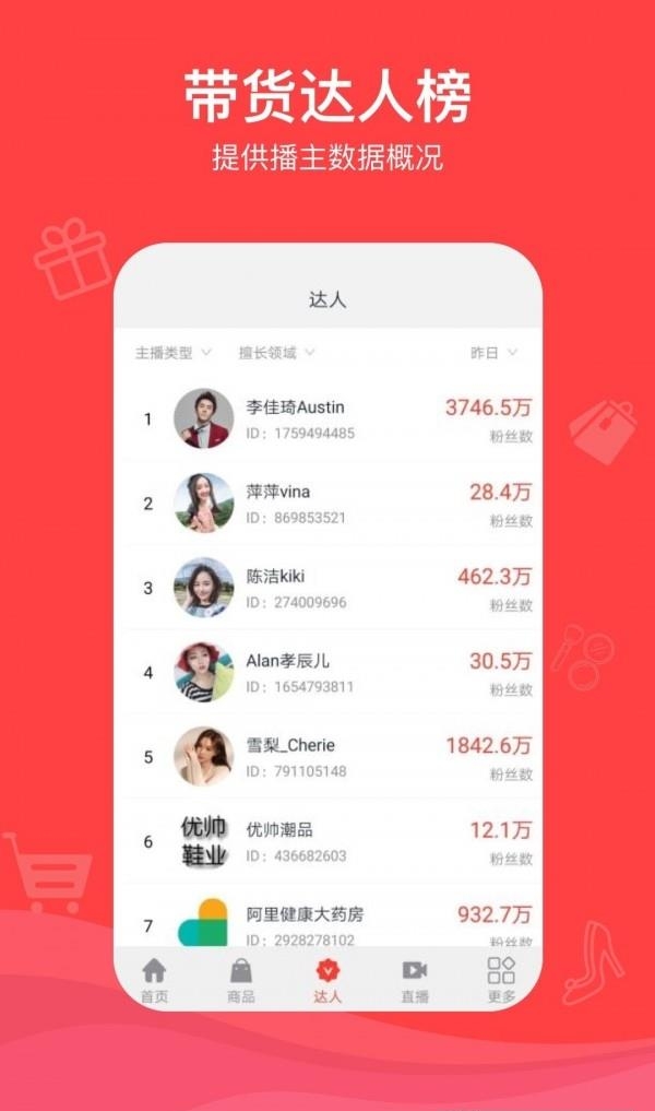 老罗直播带货数据  v2.0.3图3