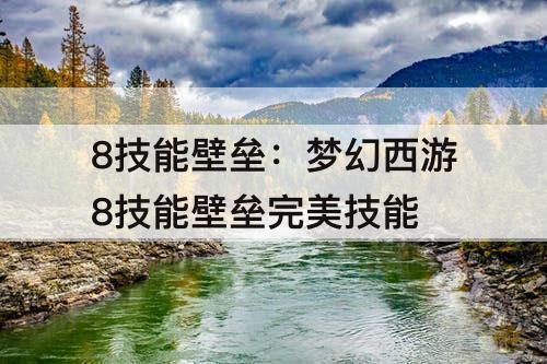 8技能壁垒：梦幻西游8技能壁垒完美技能