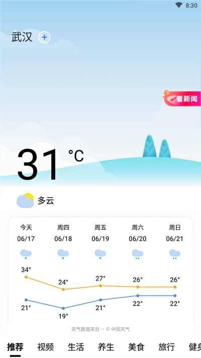 今日天气通  v1.0.0图4