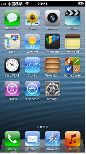 i桌面(iPhone 5 Launcher)  v1.3图2