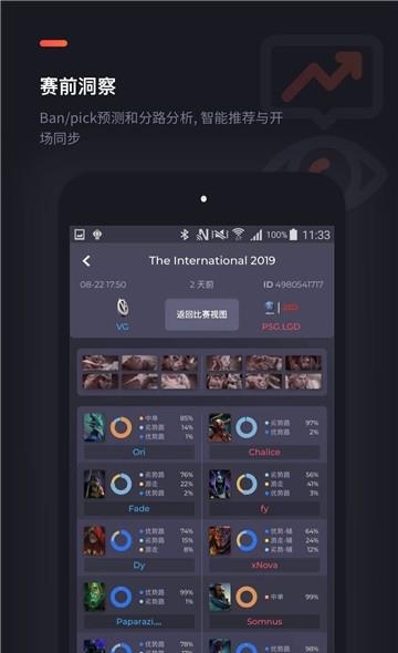 DotaMind(dota赛事分析预测)  v1.1.0图2