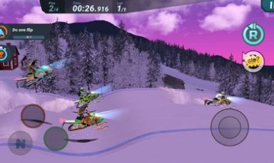 疯狂技能雪地摩托  v1.0.1图1