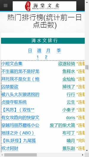 海棠文化线上文学城2022app下载  v1.0图5