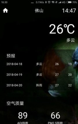 橙子天气  v1.0图2