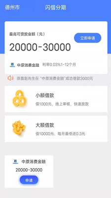 闪借分期app下载安装苹果版  v2.0图2