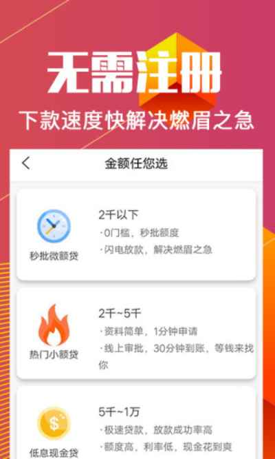 闪电借款大师手机版  v2.0.2图1