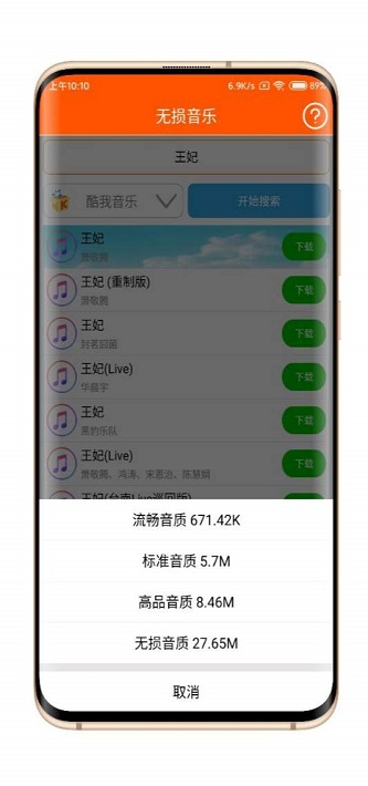 无损音乐2024最新纯净版下载安装苹果  v1.9图1