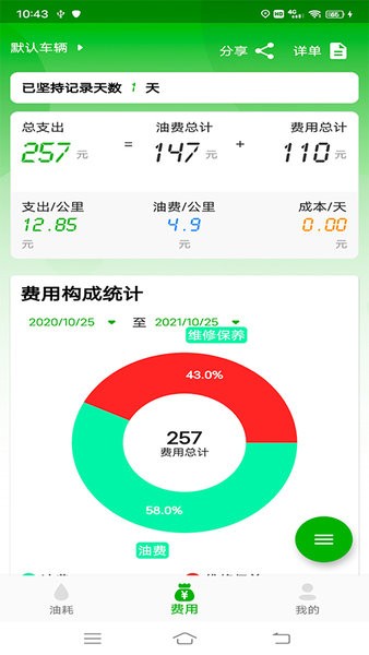 汽车记油耗  v1.0.4图3