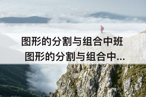 图形的分割与组合中班 图形的分割与组合中班ppt