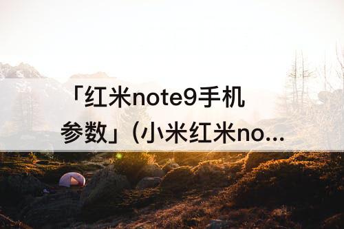 「红米note9手机参数」(小米红米note9手机参数配置)